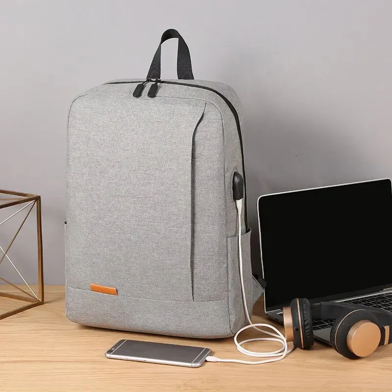 15.6 Mens Business Backpack with Usb Charging