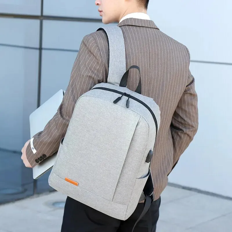 15.6 Mens Business Backpack with Usb Charging