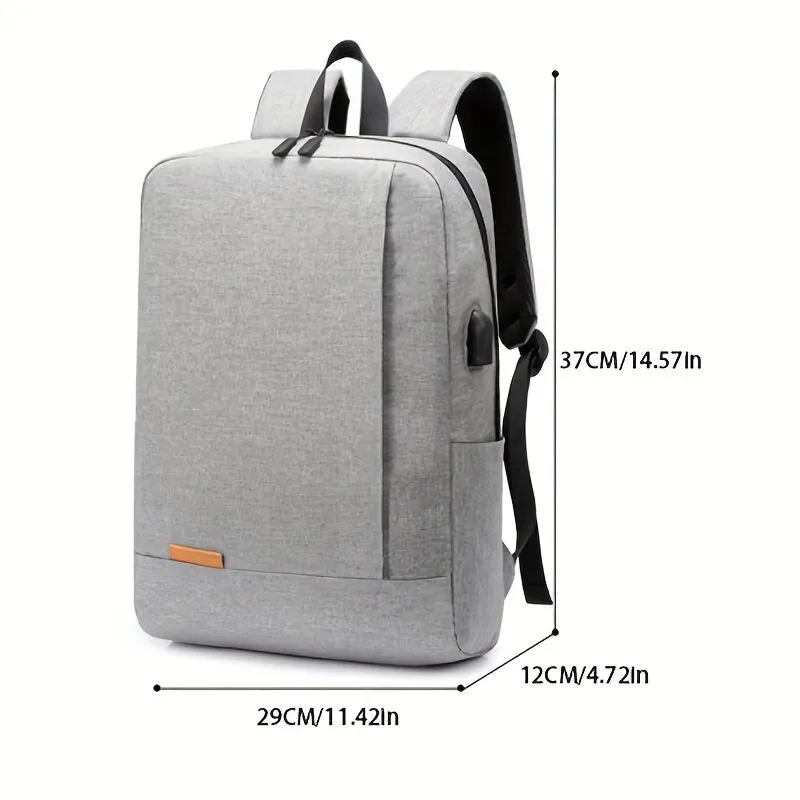 15.6 Mens Business Backpack with Usb Charging