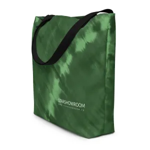 All-Over Print Large Tote Bag (Forest Green)