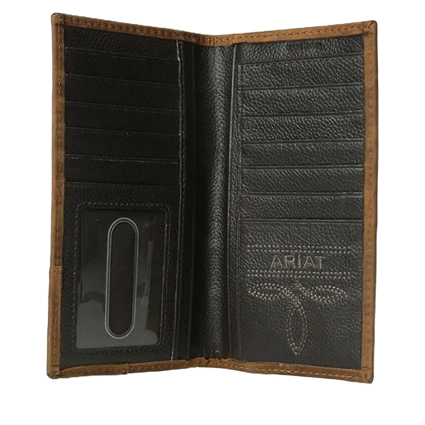 Ariat Gator Print Rodeo Bi-Fold Wallet A3523402