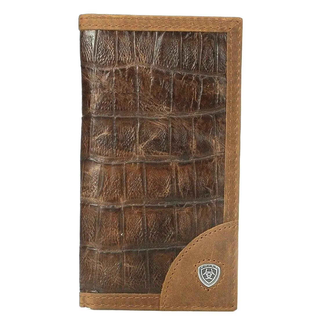 Ariat Gator Print Rodeo Bi-Fold Wallet A3523402