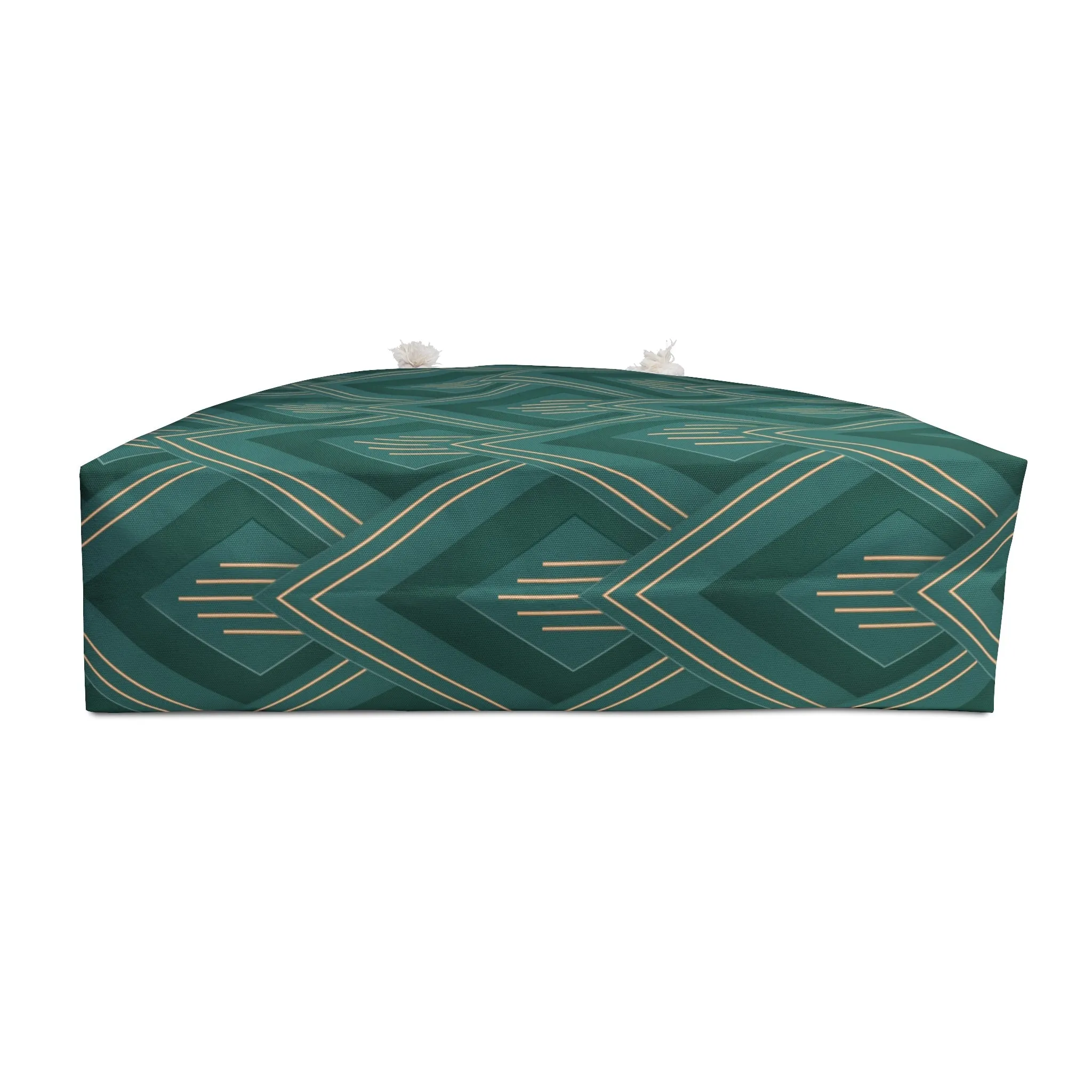 Aztec design Green pattern Weekender Bag  24'' x 13''