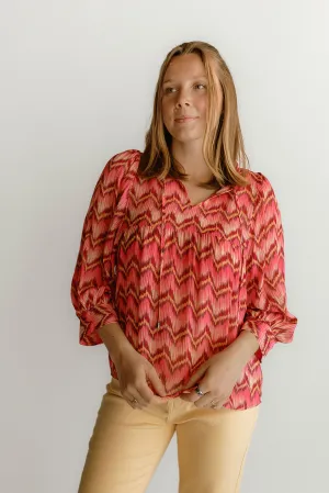 Blouse Wide Sleeve