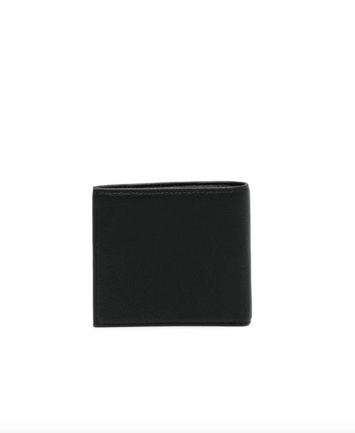 BOSS embossed-logo bi-fold wallet