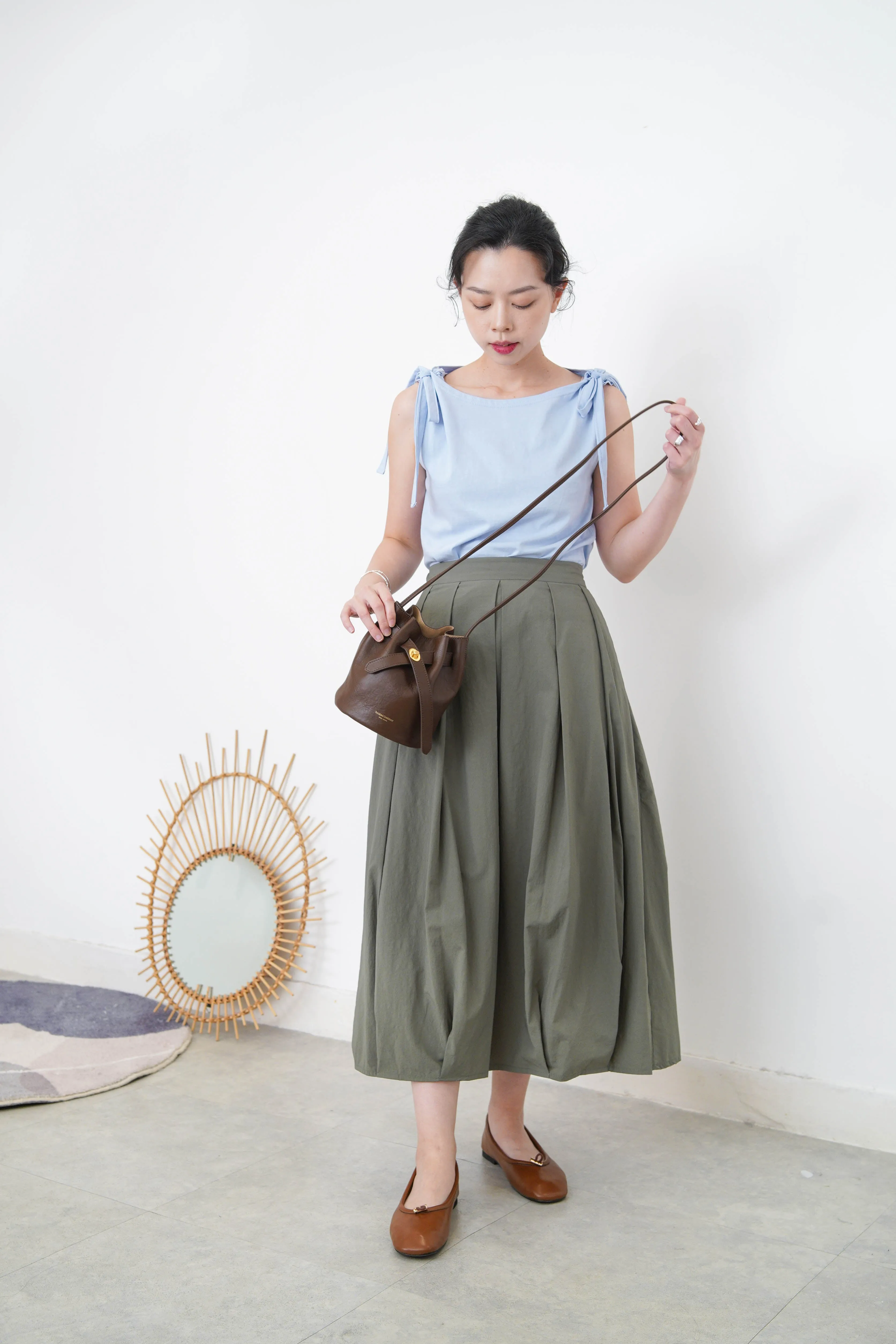 Choco brown mini bucket