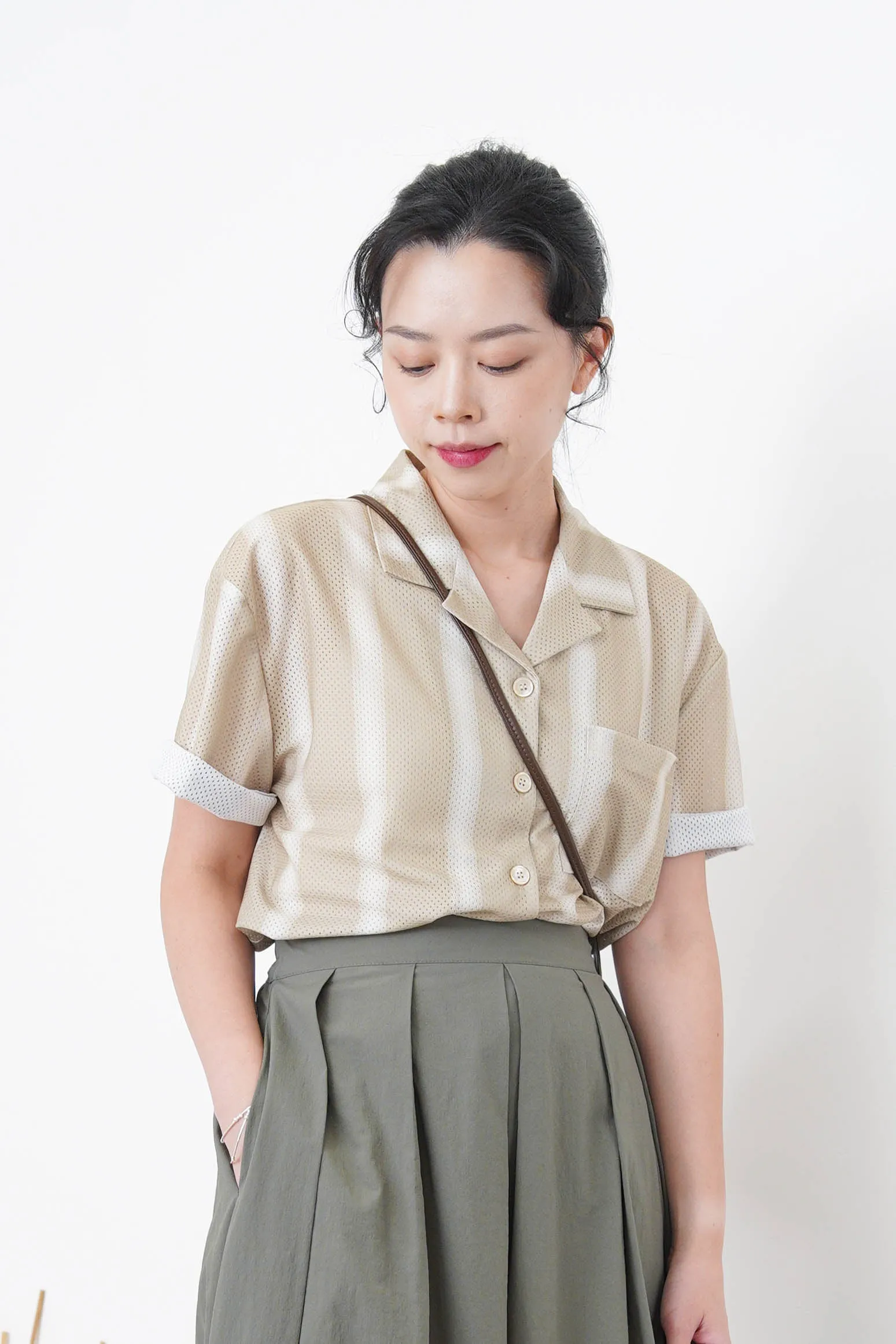 Choco brown mini bucket
