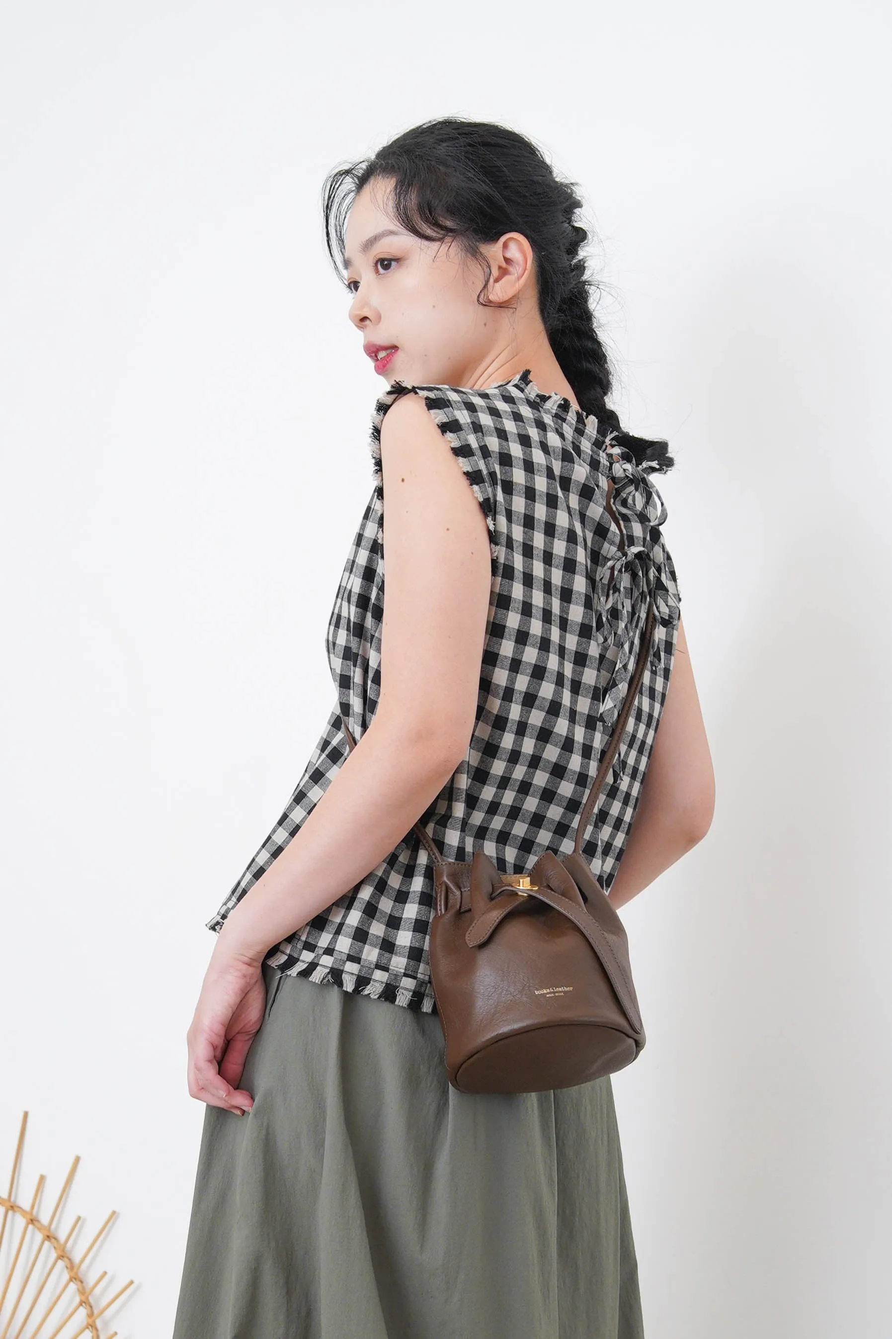 Choco brown mini bucket