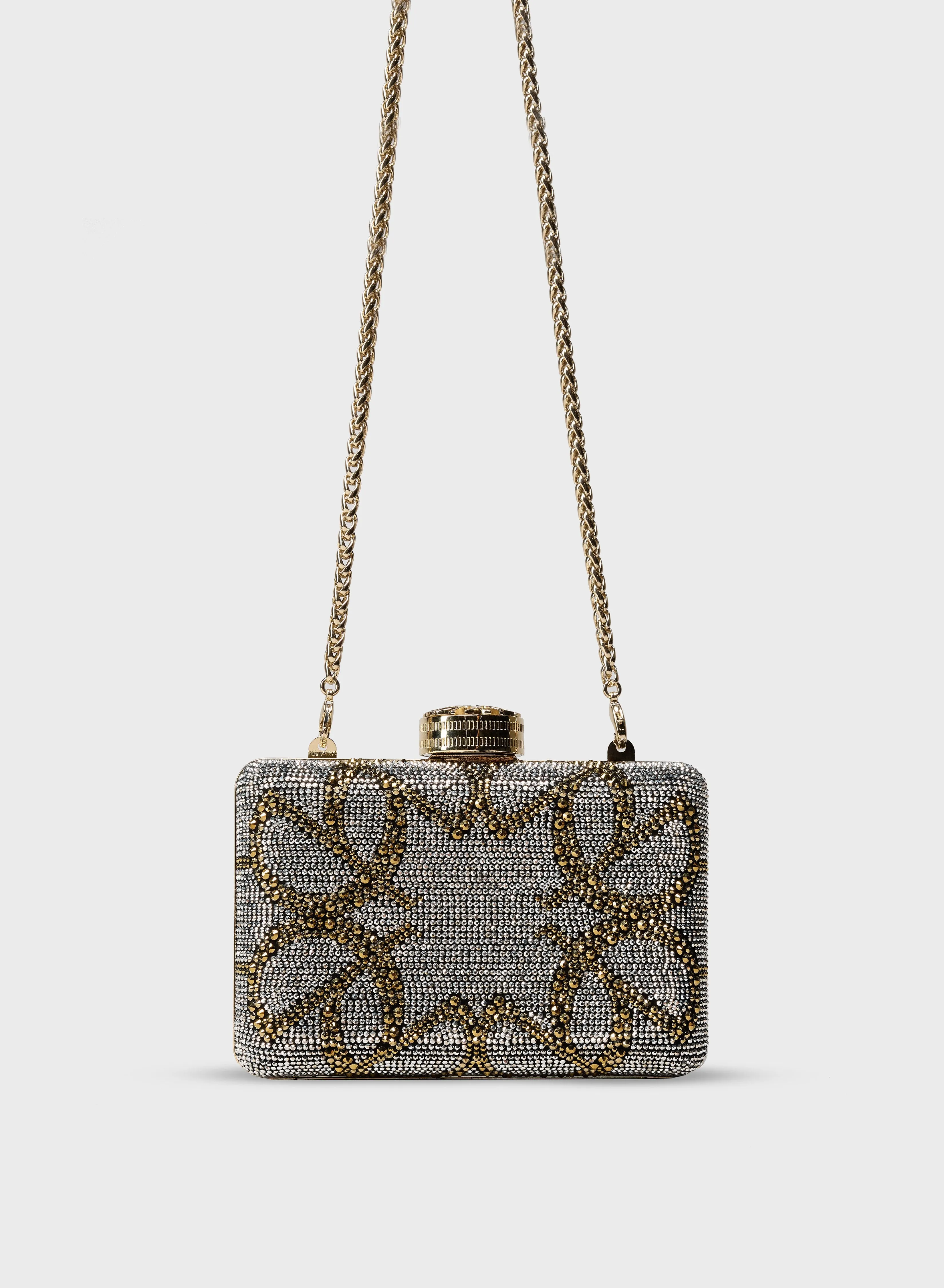 Crystal Embellished Minaudière