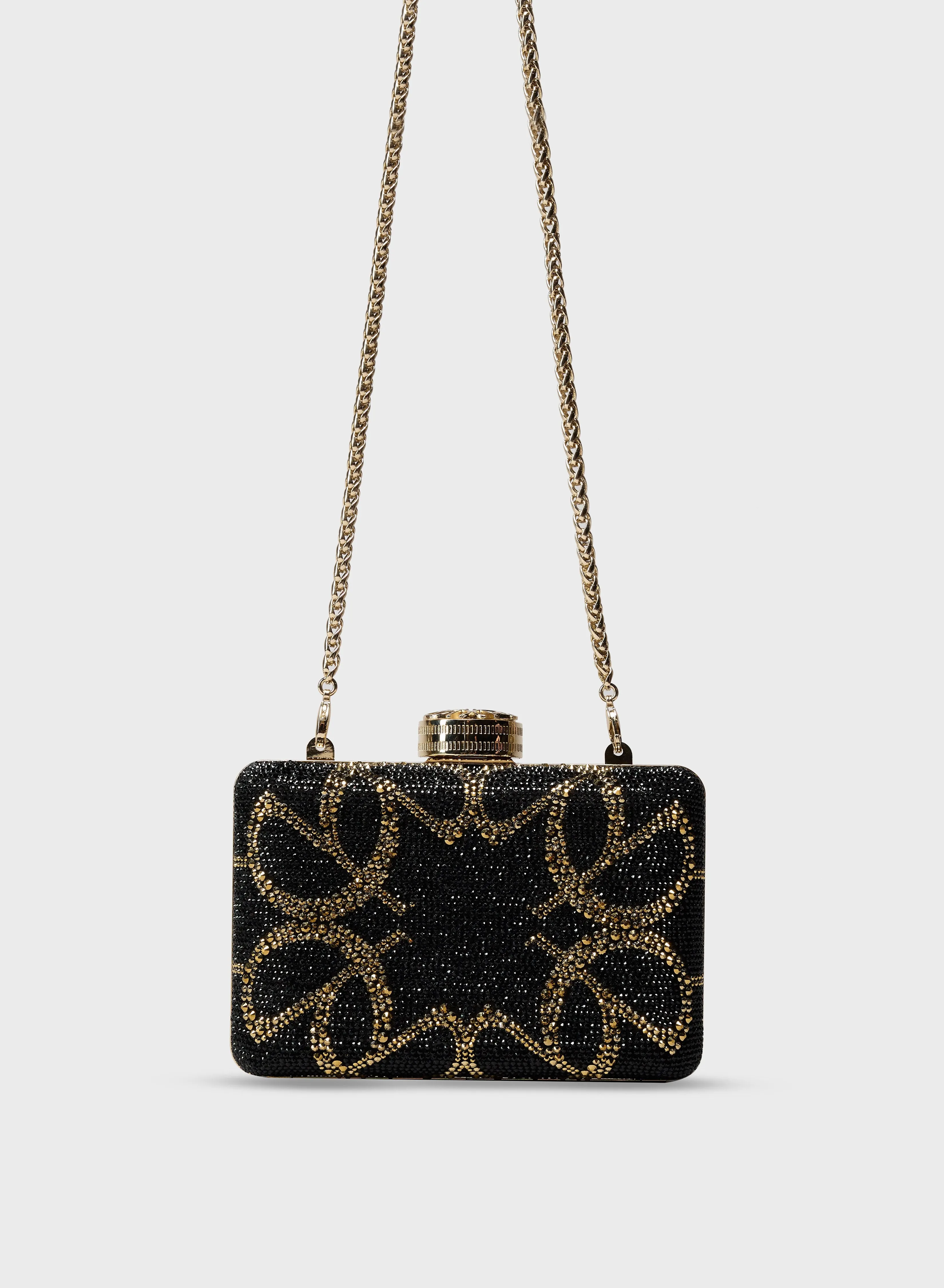 Crystal Embellished Minaudière