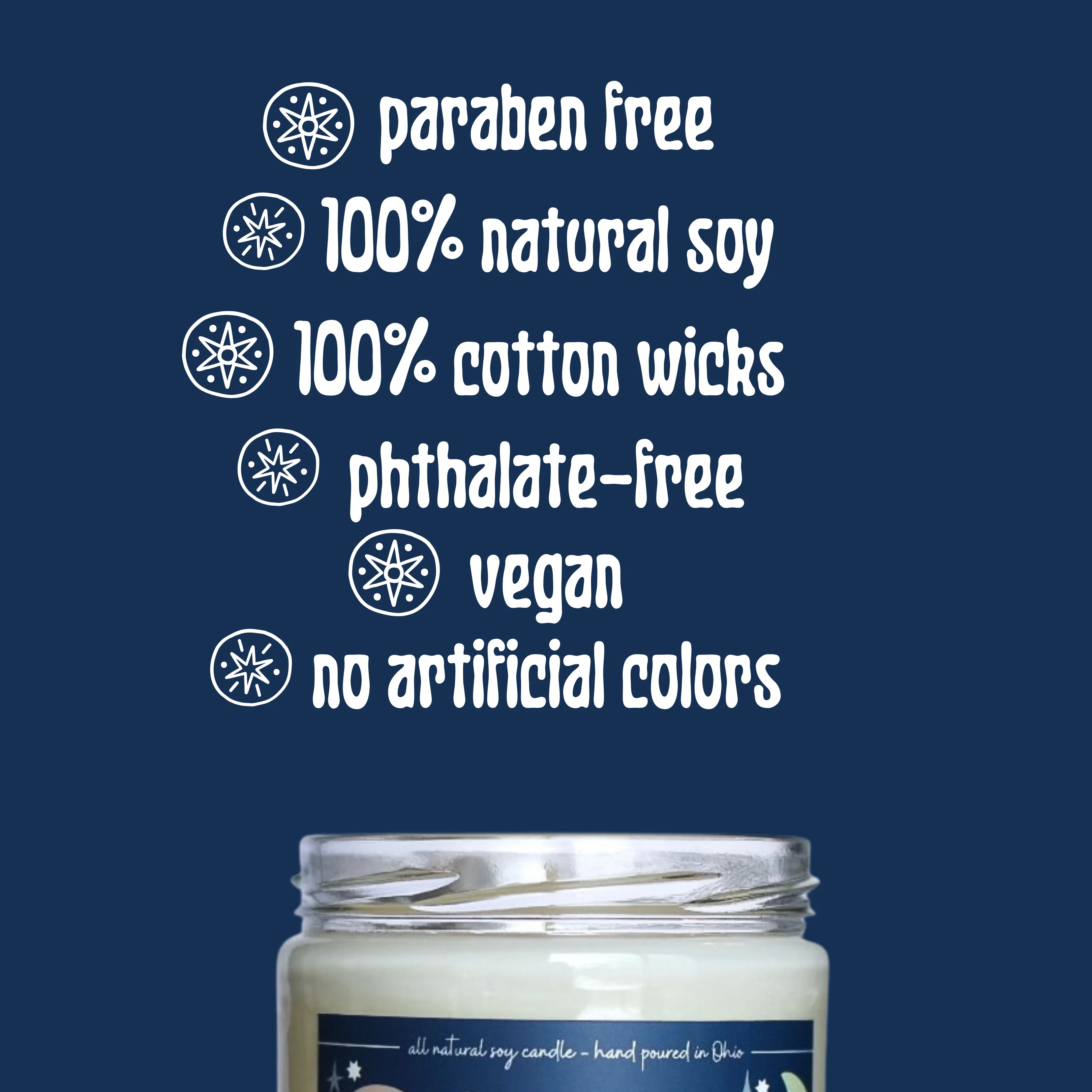 Crystal Manifestation Candle Soy - 11:11, Sweet Amber Musk Soy Candle