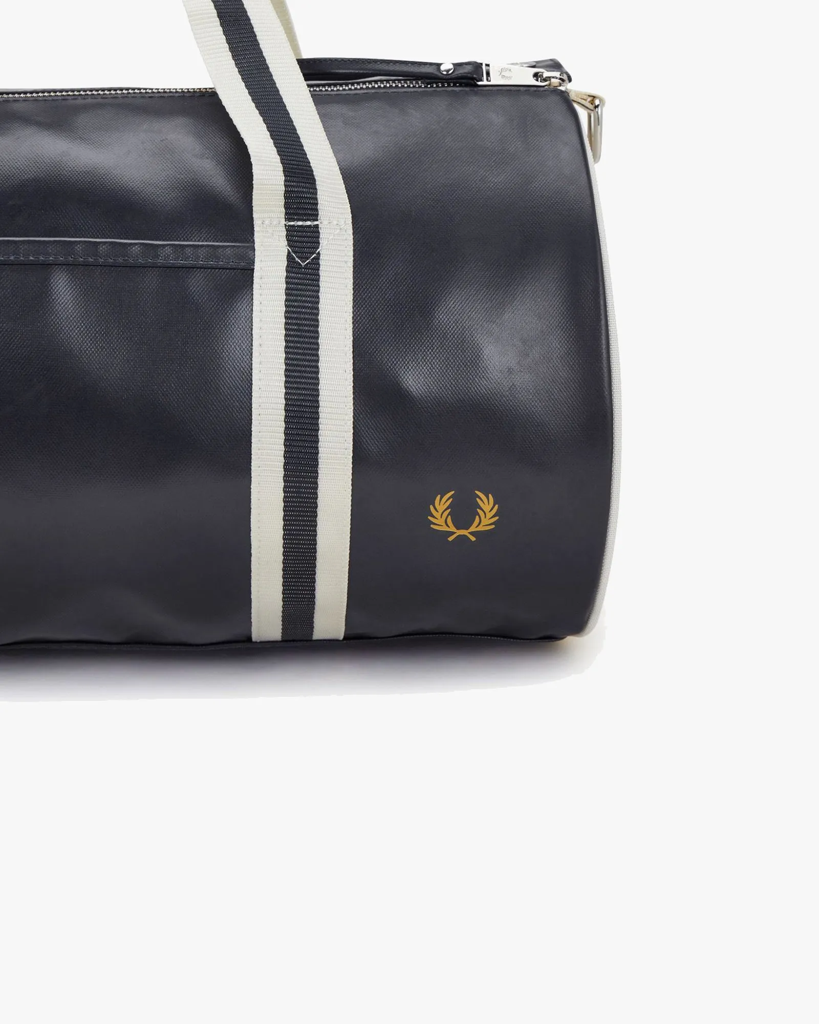 Fred Perry Classic Barrel Bag - Navy / Ecru