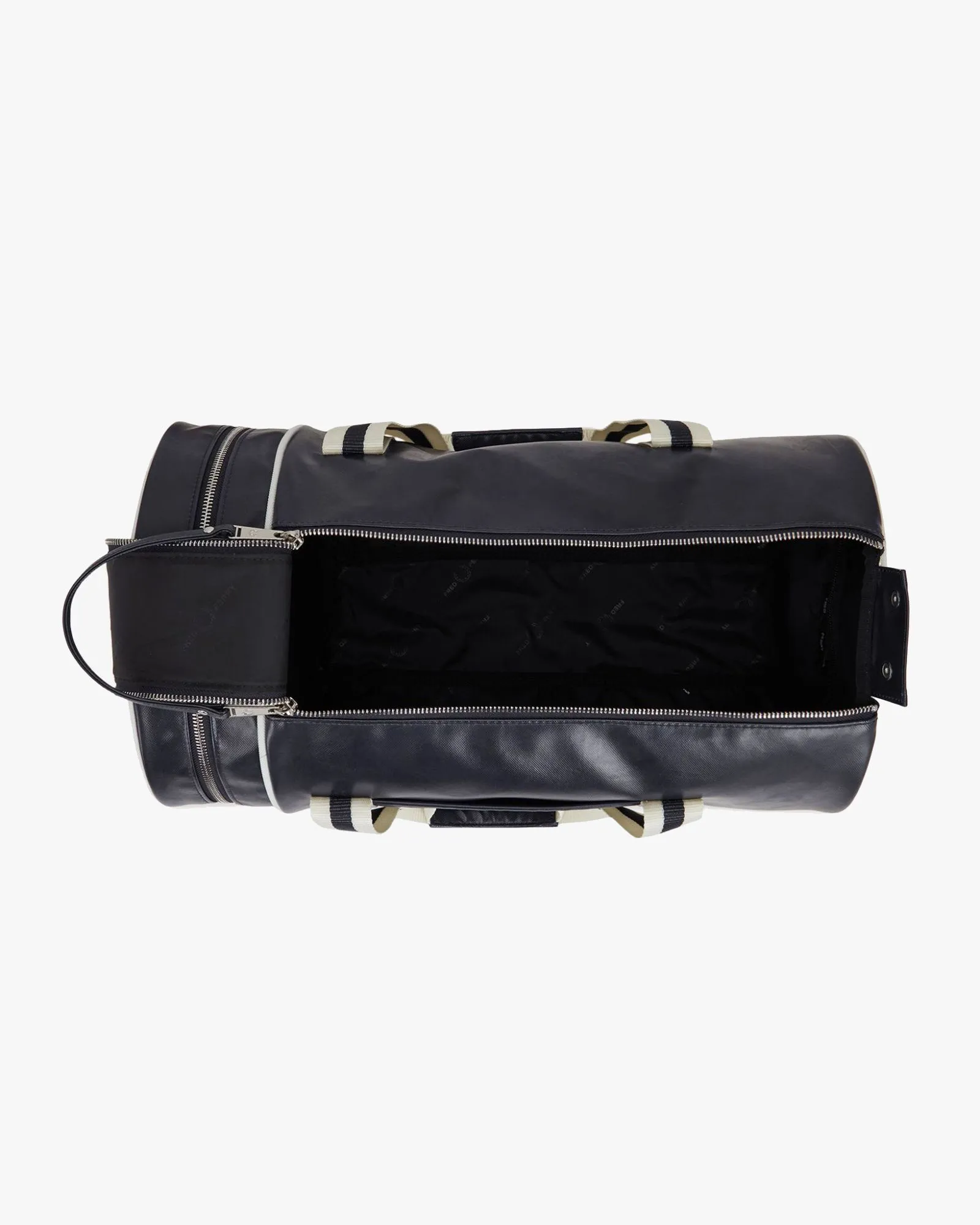 Fred Perry Classic Barrel Bag - Navy / Ecru