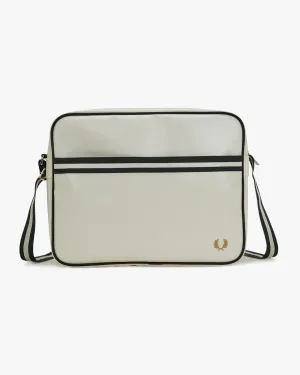 Fred Perry Classic Shoulder Bag - Ecru / Night Green