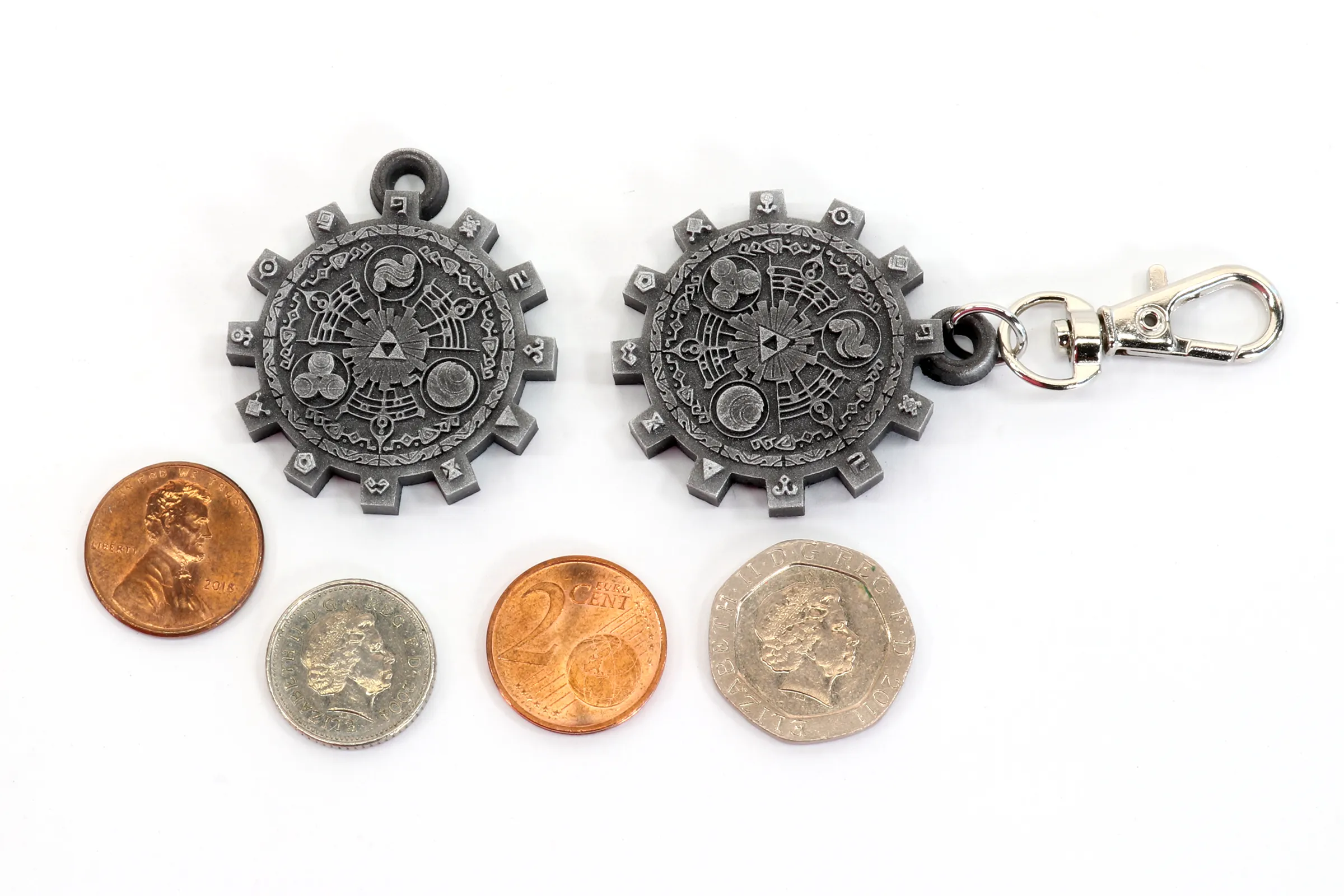 Gate of Time Keychain / Necklace - Legend of Zelda