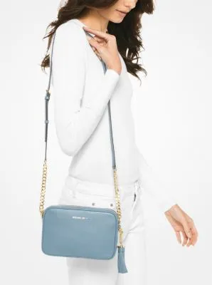 Ginny Leather Crossbody Bag