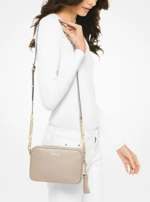 Ginny Leather Crossbody Bag