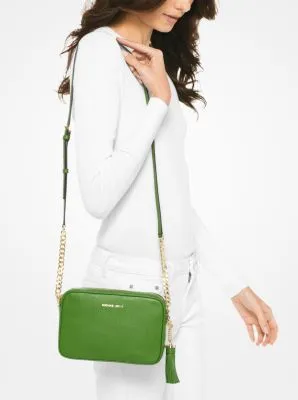 Ginny Leather Crossbody Bag