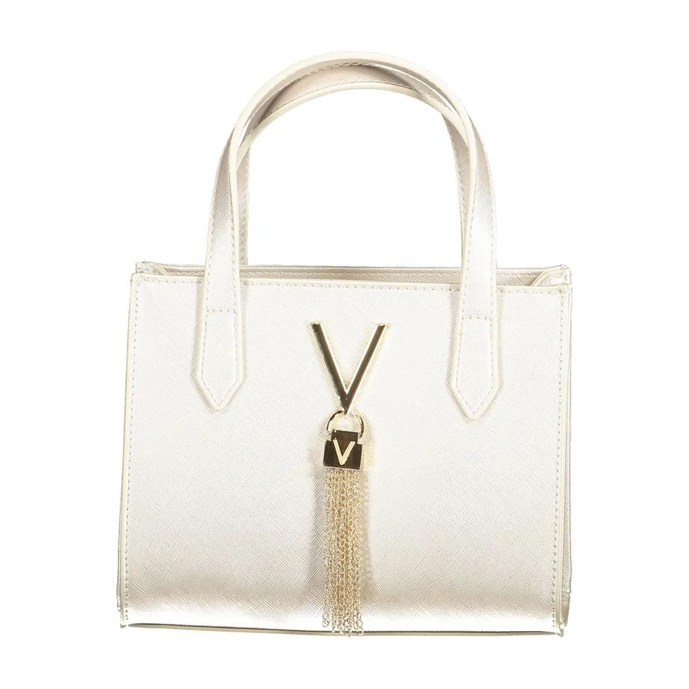Gray Polyethylene Women Handbag