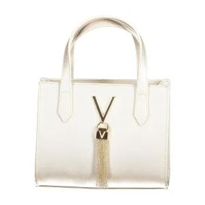 Gray Polyethylene Women Handbag
