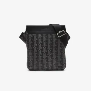 Lacoste Monogram Print Shoulder Bag