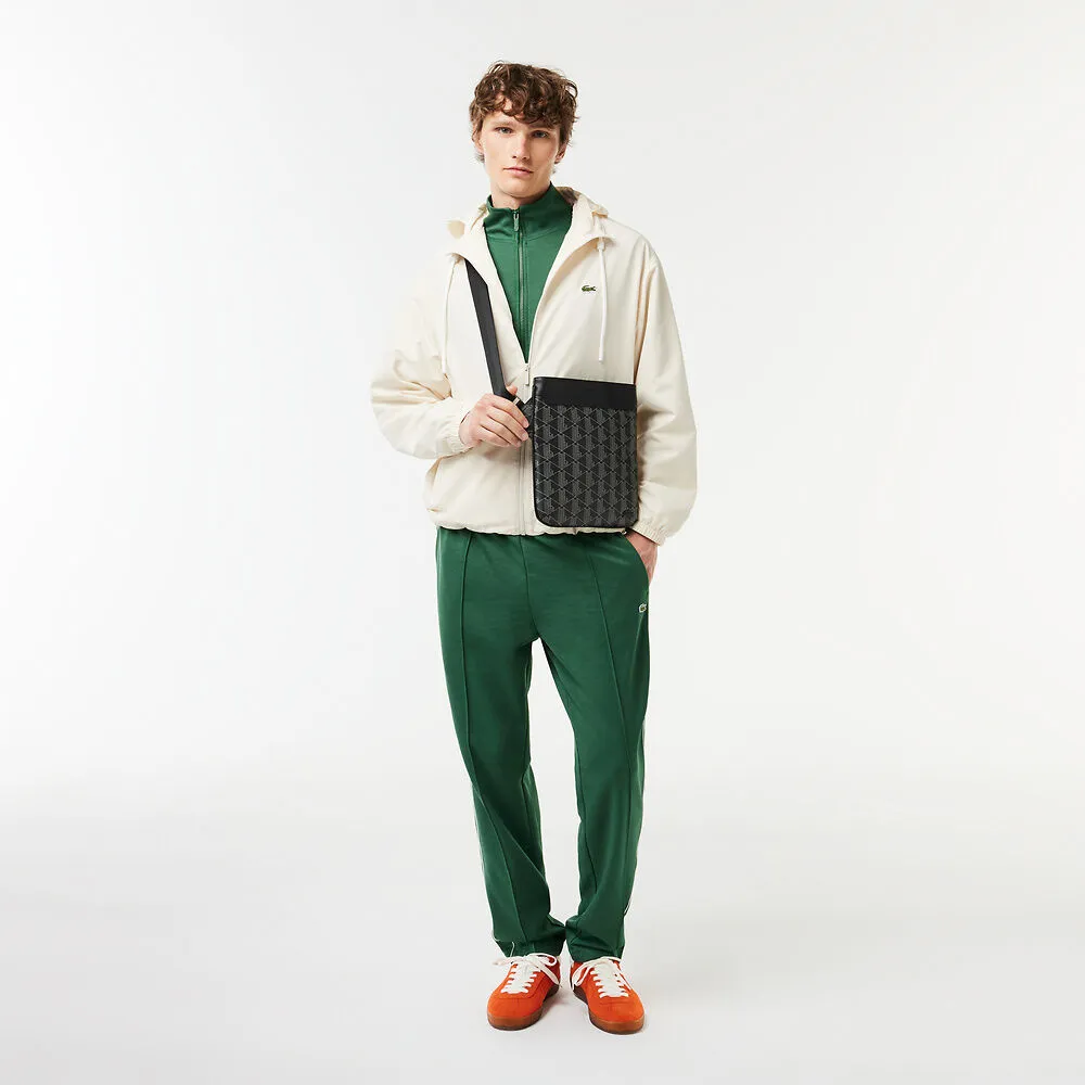 Lacoste Monogram Print Shoulder Bag
