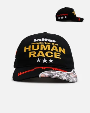Loiter Neo Military Snapback Hat Black