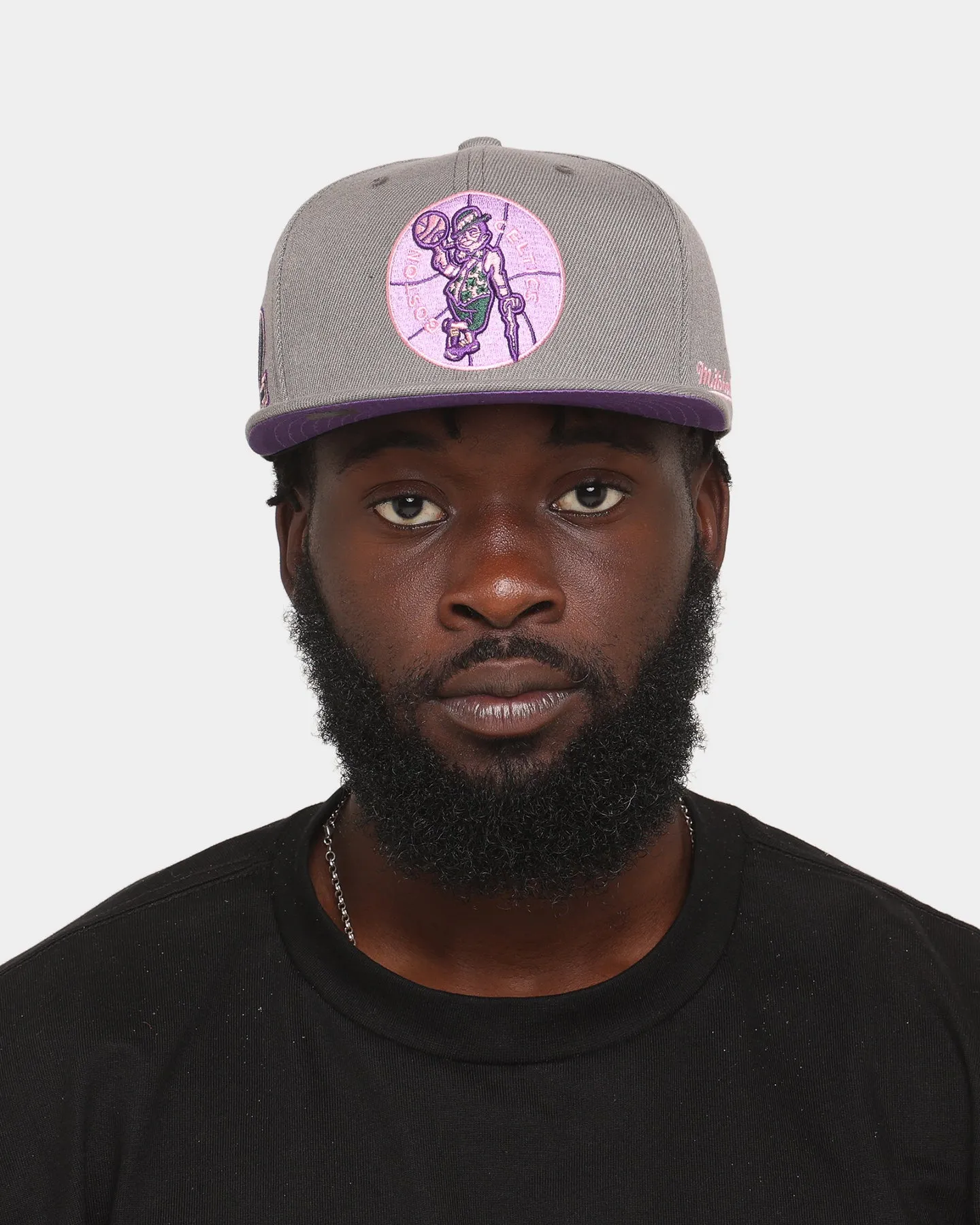 Mitchell & Ness Boston Celtics 'From Dusk' Fitted Grey