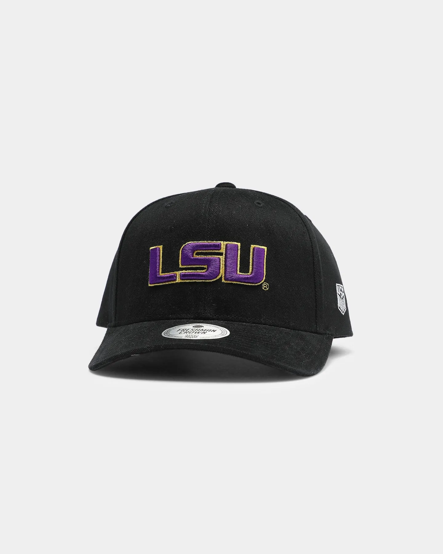 NATIONAL COLLEGIATE ATHLETIC ASSC LSU Tigers Freshman Crown Snapback Black