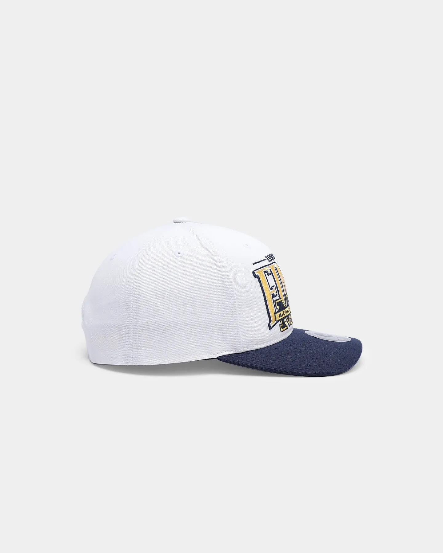 National Collegiate Athletic ASSC Michigan Wolverines Final Four Snapback White
