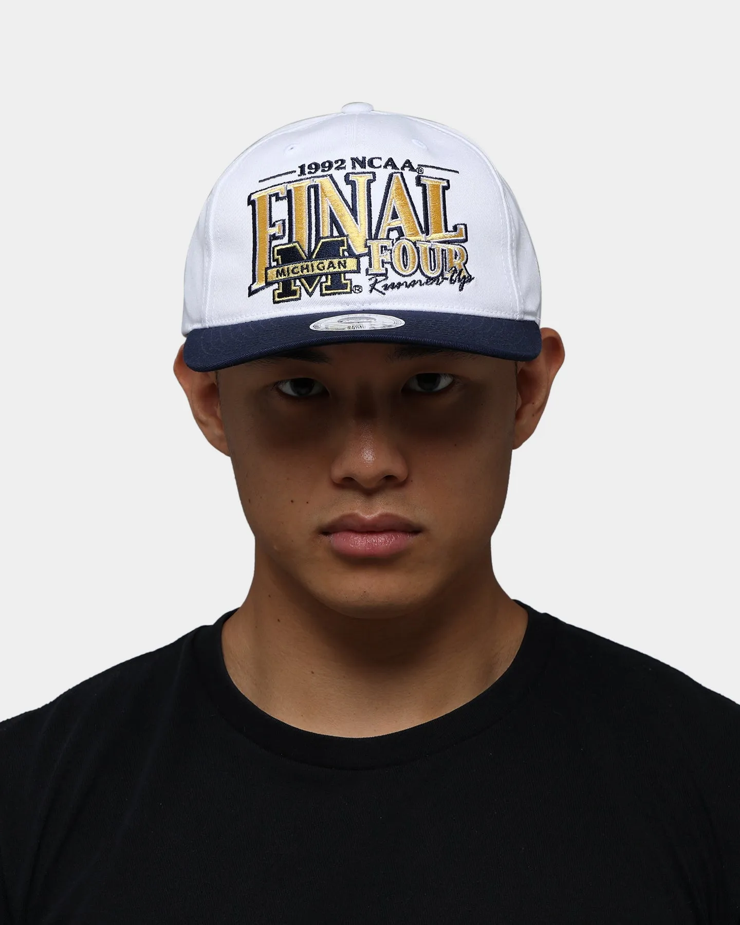 National Collegiate Athletic ASSC Michigan Wolverines Final Four Snapback White