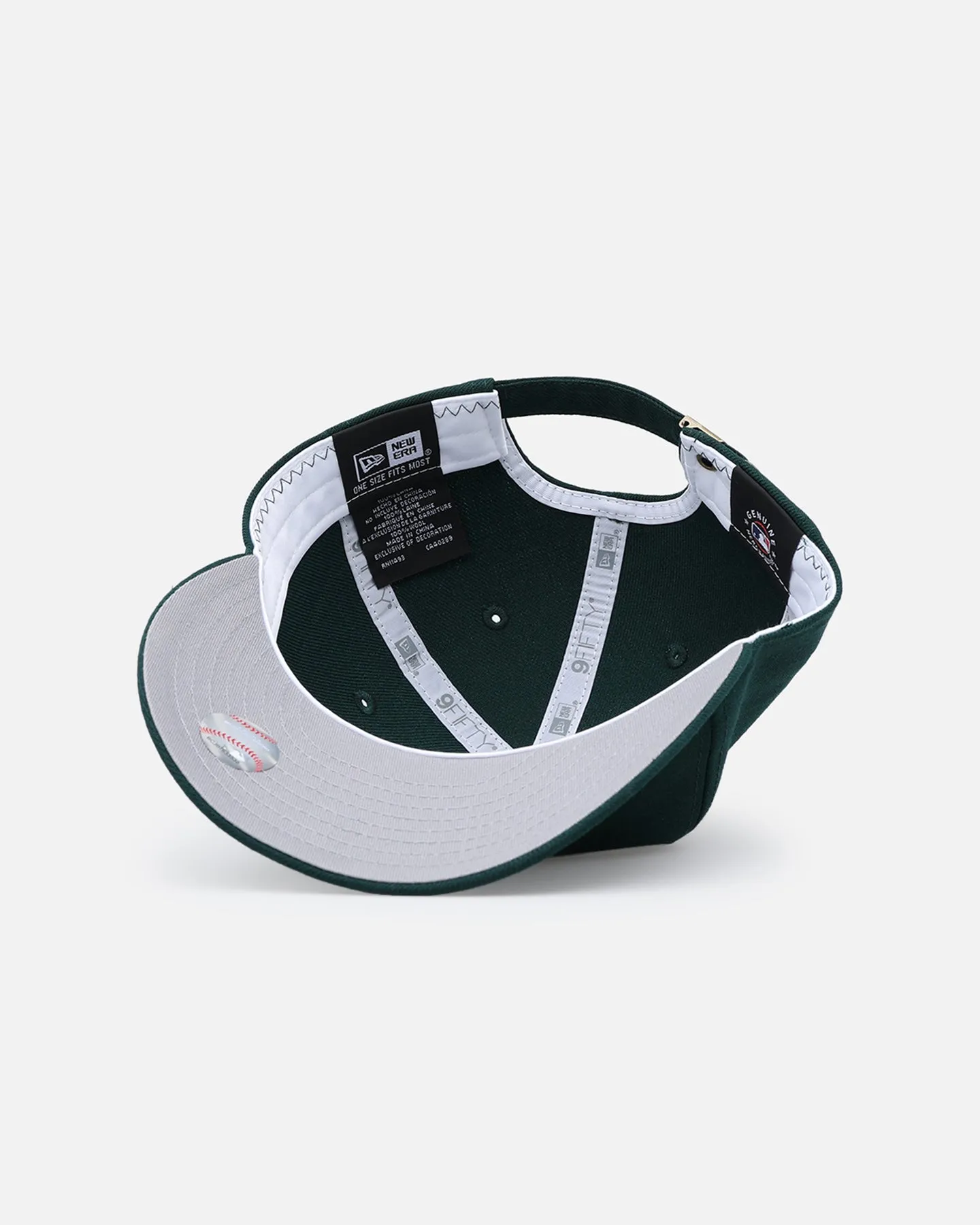 New Era Atlanta Braves 'Retro Crown Classic' 9FIFTY Retro Crown Strapback Dark Green