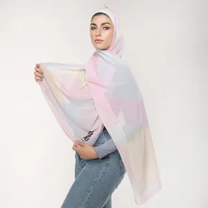 PC1132 - Candy Printed Chiffon Scarf