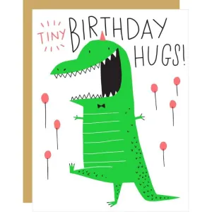 Tiny Hugs Birthday Card by Egg Press